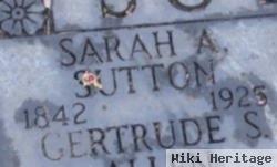 Sarah Amelia Coates Sutton