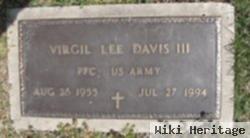 Virgil Lee Davis, Iii