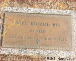 Carl Roland Rye