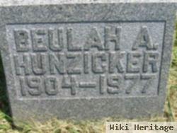 Beulah A. Hunzicker