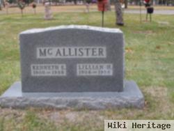 Lillian H Mcallister