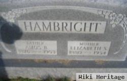 Elizabeth S Yetter Hambright