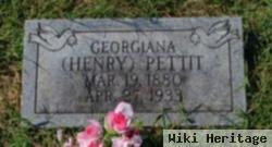 Georgiana Henry Pettit