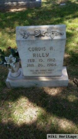 Cordis A. Riley