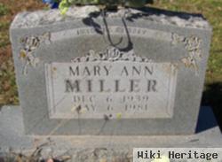 Mary Ann Flaugher Miller