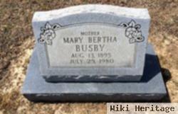 Mary Bertha Busby