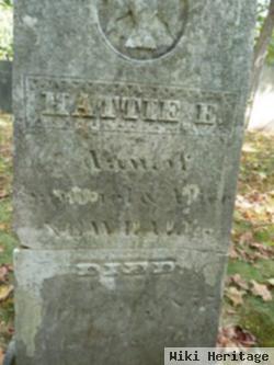 Harriet Elizabeth "hattie" Newhall