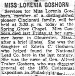 Lorenia Goshorn