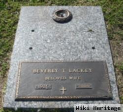 Beverly T Lackey