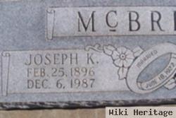 Joseph K "jody" Mcbride