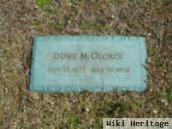 Dowe M. George