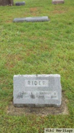 Clara E. Sherbondy Rider