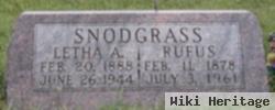 Rufus E. Snodgrass