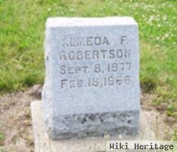 Almeda F Robertson