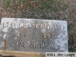 George J Rowland