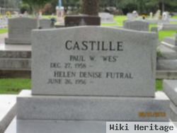 Paul W "wes" Castille