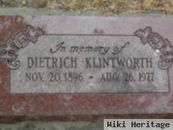 Claus Dietrich "dick" Klintworth