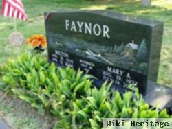 Mary A. Faynor