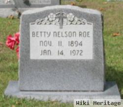 Betty Nelson Roe