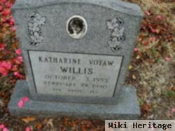 Katharine "kathy" Votaw Willis