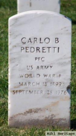 Carlo B Pedretti