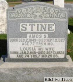 Louisa "lucy" Snyder Stine