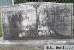 Nannie Hazelwood Duncan