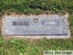 Walter J. Krider