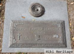 Berta "bessie" Fargo Hansen