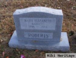 Mary Elizabeth Barrett Roberts