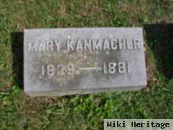 Mary Kanmacher