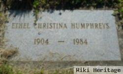 Ethel Christina Landers Humphreys