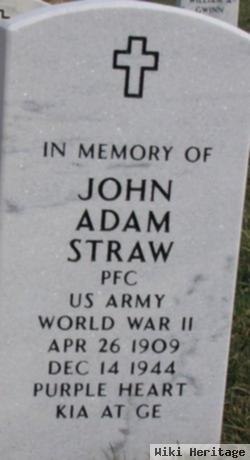 John Adam Straw