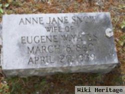 Anne Jane Snow Yates