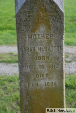 Sarah Mcgee "sally" Denny Mchatton