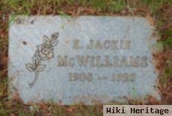 E. Jackie Mcwilliams