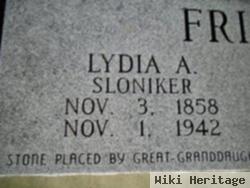 Lydia Ann Sloniker Friend