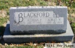 Albert W Blackford