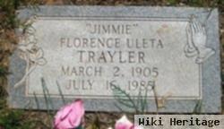 Florence Uleta "jimmie" Barnett Trayler