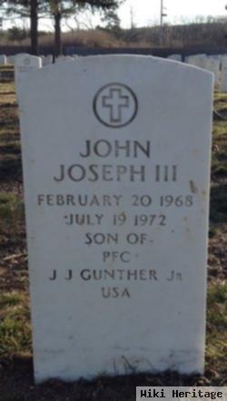 John Joseph Gunther, Iii