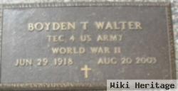 Boyden T Walter