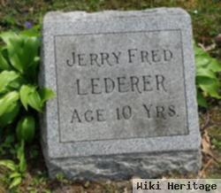 Jerry Fred Lederer