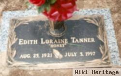 Edith Loraine "honey" Tanner