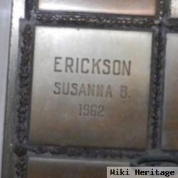 Susanna Brita Isaacson Erickson