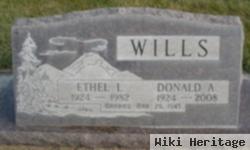 Ethel Louise "eck" Webber Wills