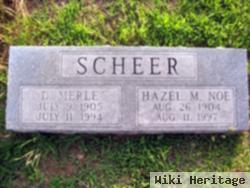 Hazel M. Noe Scheer