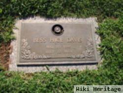 Bess Hice Davis