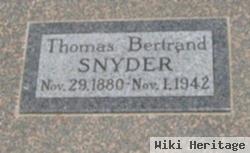 Thomas Bertrand Snyder