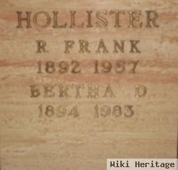 R Frank Hollister