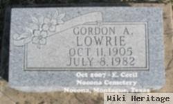 Gordon A. Lowrie